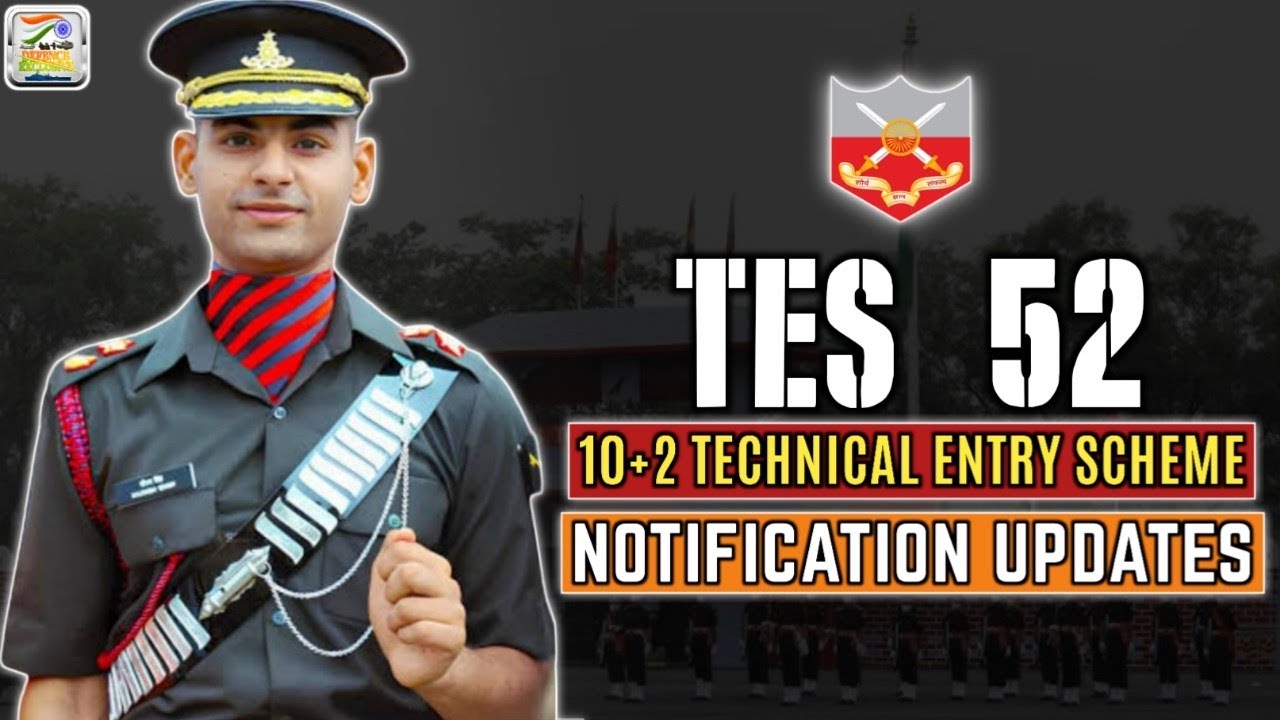 Indian Army TES-52 notification