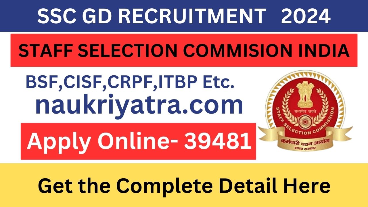 SSC GD RECRUITMENT