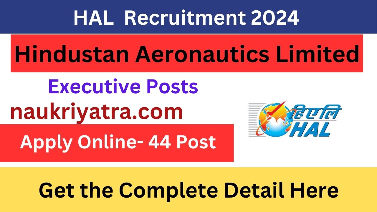 HAL RECRUITMENT 2024