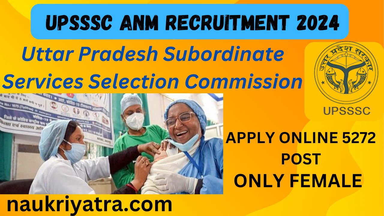 UPSSSC ANM Recruitment 2024