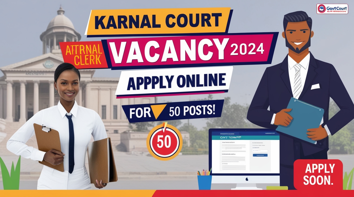 Karnal Court Clerk Vacancy